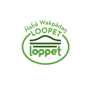 Ȟaȟá Wakpádaŋ Loopet Loppet logo