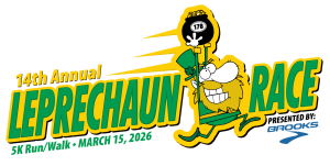 2026 Leprechaun Race 5K Run/Walk logo