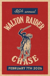 46th Annual Walton Raider Chase - Raider Chase 5K logo