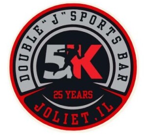 5k for Double "J" - 5k logo