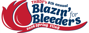 8th Annual Blazin' for Bleeders 5k / FunWalk - 5k Run logo