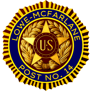 American Legion Post 14 Birthday Bash 5k logo