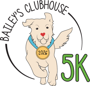 Bailey's Clubhouse 5K logo