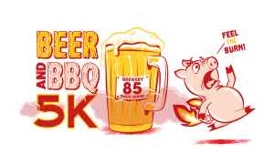 Beer & BBQ 5k Run/Walk - Beer & BBQ 5k logo
