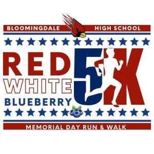 Bloomingdale High School Red, White & Blueberry Memorial Day 5k Run and Walk - 5K Run/Walk