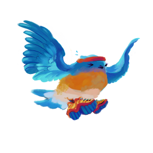 Bluebird Run and Walk for Brookie B logo