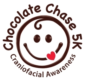 Chocolate Chase 5K for Craniofacial Awareness logo