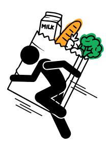 Community Reach Pantry Run 5K logo
