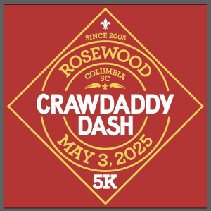Crawdaddy Dash 5K logo