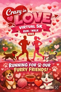 Crazy in Love Virtual 5K Run/walk