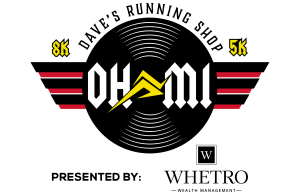 DAVE'S OH-MI 8K & 5K presented by Whetro Wealth Management logo
