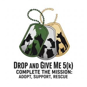 Drop and Give me 5 (K) CANCELLED logo