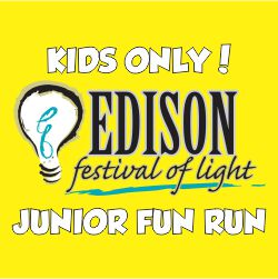Edison Festival of Light Junior Run - Junior Run logo