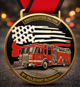 Firefighter "Live Virtual" 5k/10k logo