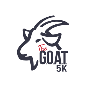 G.O.A.T. 5K logo