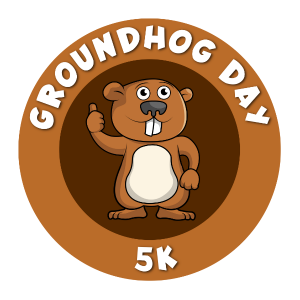 Groundhog Day 5K - 5K Run/Walk logo