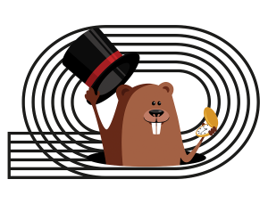 Groundhog Day Indoor 5K - 5K Run logo