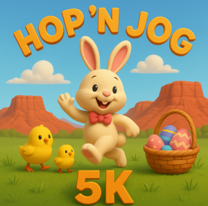 Hop and Jog 5K Fun Run - 5K Fun Run logo