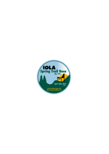Iola Spring Trail Race logo