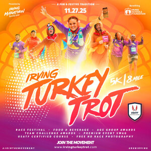 Irving Turkey Trot logo