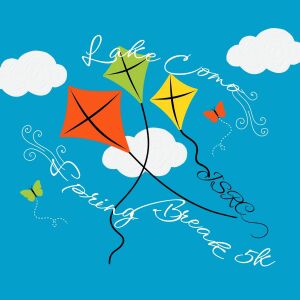 Lake Como Spring Break 5k logo
