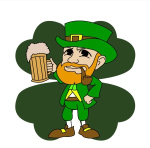 Lucky Leaping Leprechaun 5K logo