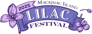 Mackinac Island Lilac Festival 10K logo