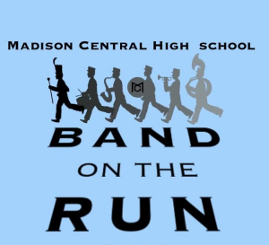 Madison Central Marching Band  Band On The Run 5k logo