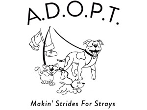 Makin’ Strides for Strays - 5k logo
