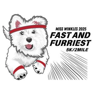Miss Winkles Fast & Furriest 5k/2mi logo