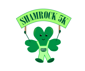 MSU Tower Guard Shamrock 5k run, walk, roll! logo
