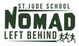 Nomad Left Behind 5k Run/Walk and 1 Mile Fun Run/Walk logo
