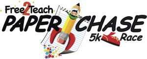 Paper Chase 5K logo