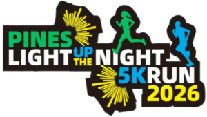 Pines Light Up The Night, 5K Run - 5K Run logo