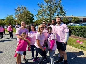 Pink Ribbon Run 2025 logo