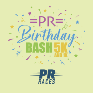 PR Birthday Bash 5K logo