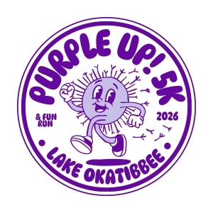 Purple Up! 5K & Fun Run logo