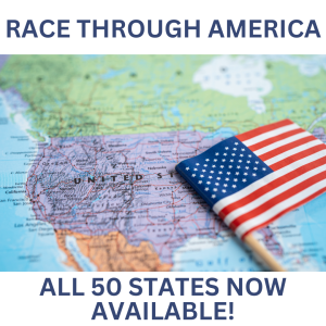 Race Through AMERICA 1M, 5K, 10K, 13.1, 26.2 - Now Only $15!