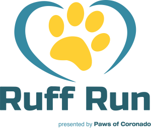Ruff Run presented by Paws of Coronado logo
