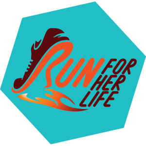 Run For Her Life logo