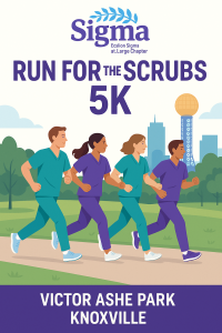 Run for the Scrubs 5K: Backing Future Nurses logo
