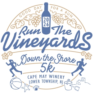 Run the Vineyards - Down the Shore 5K - 5K Run/Walk logo