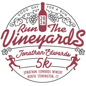 Run the Vineyards - Jonathan Edwards 5K - 5K Run/Walk logo