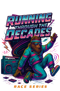 Running through the Decades Half Marathon - Oklahoma City logo