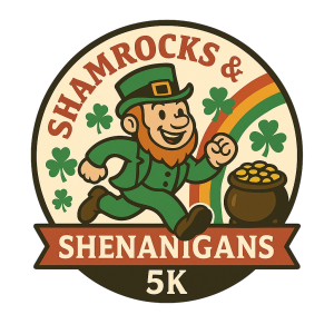 Shamrocks and Shenanigans - 5k logo