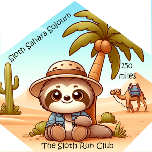 Sloth Sahara Sojourn (150 Miles)