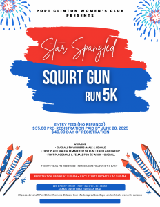Star Spangled Squirt Gun Run 5k logo