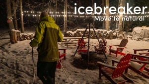 Starlit Snowshoe Hike presented by icebreaker at the Nordic Center