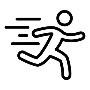 Super run logo