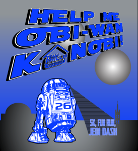 Team Phillip's "Help Me Obi Wan Kenobi" 5K, Fun Run and Jedi Dash logo